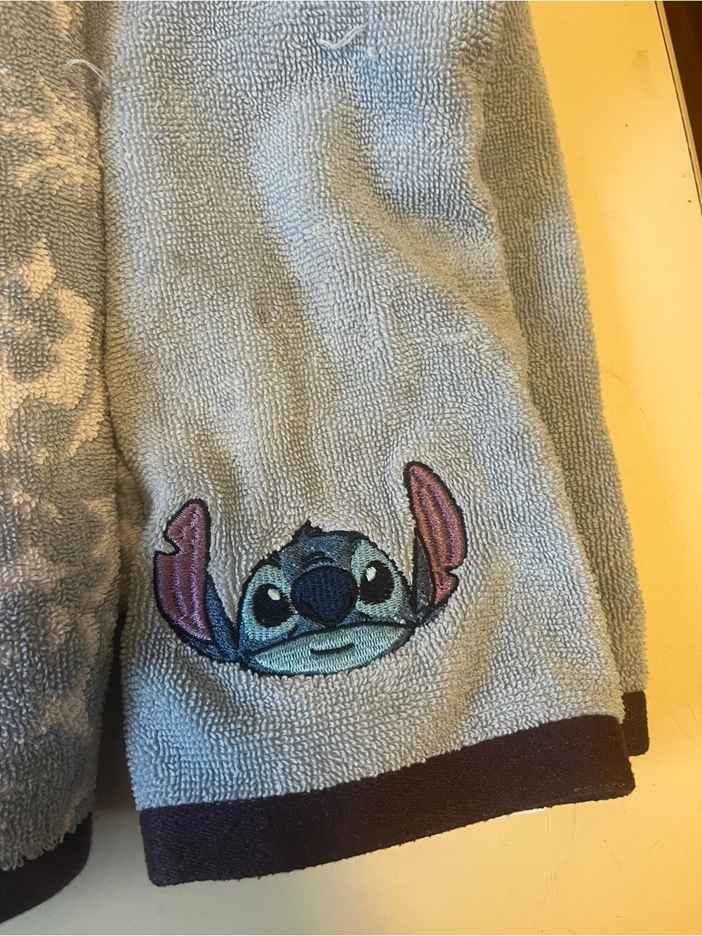 Disney Stitch Embroidered Towels from Boxlunch - Blue & White